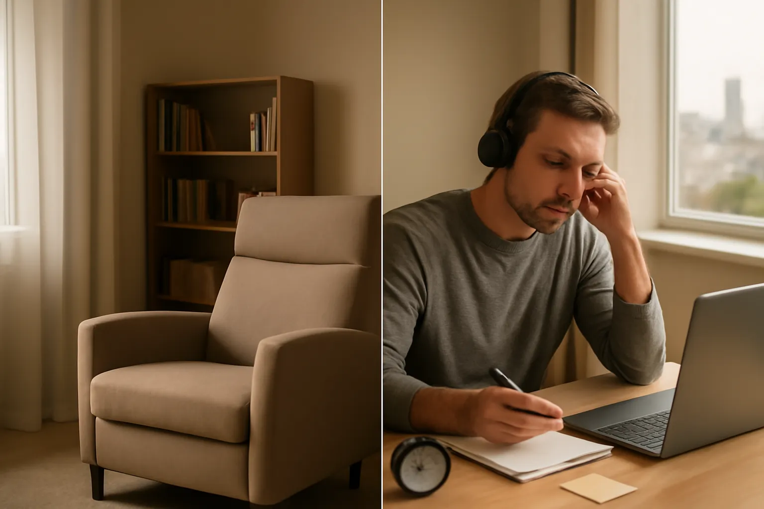 Psicoterapia online ou presencial em Fortaleza: vantagens, limites e como escolher para queixas cognitivas